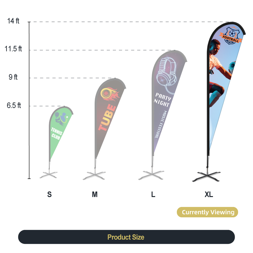 Teardrop Feather Flag