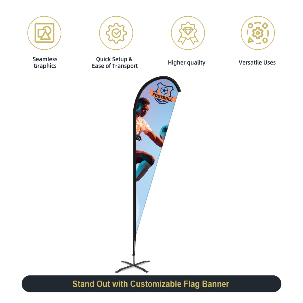 Teardrop Feather Flag