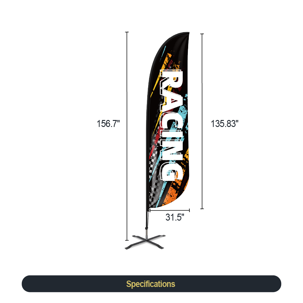 Convex Feather Flag