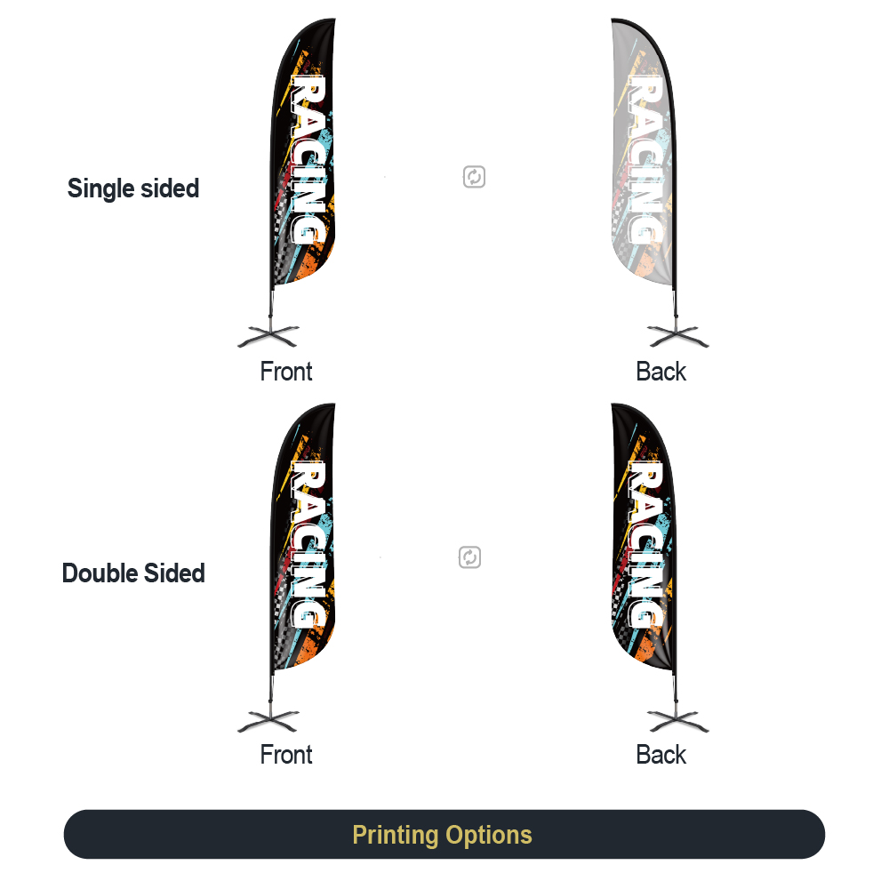 Convex Feather Flag