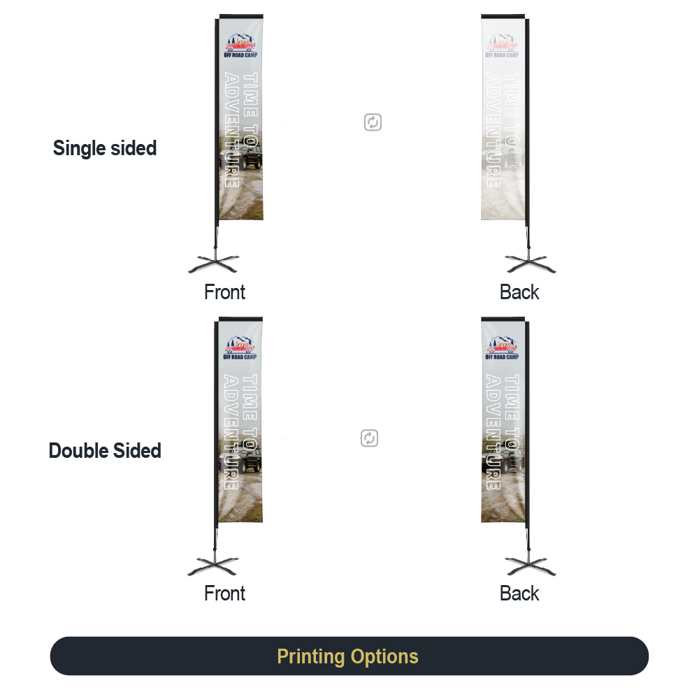 Rectangle Feather Flag