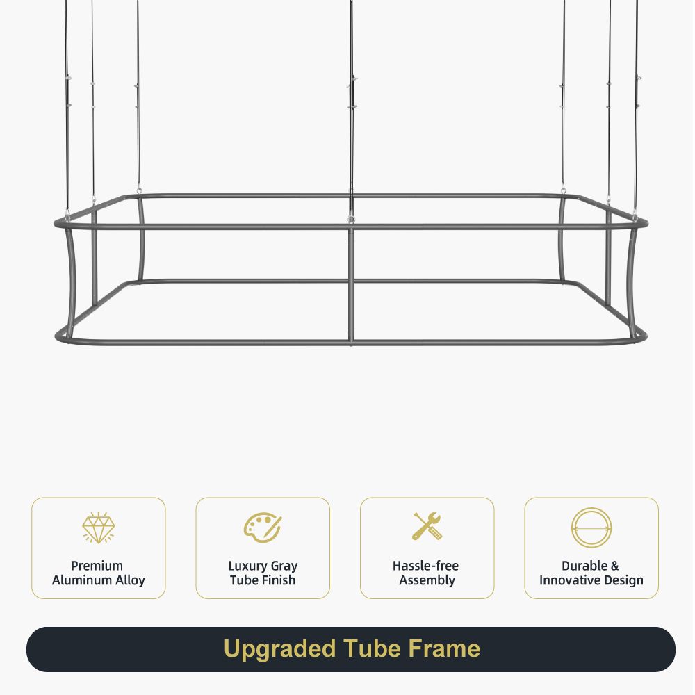 Skytube Round Corner Square Hanging Banner