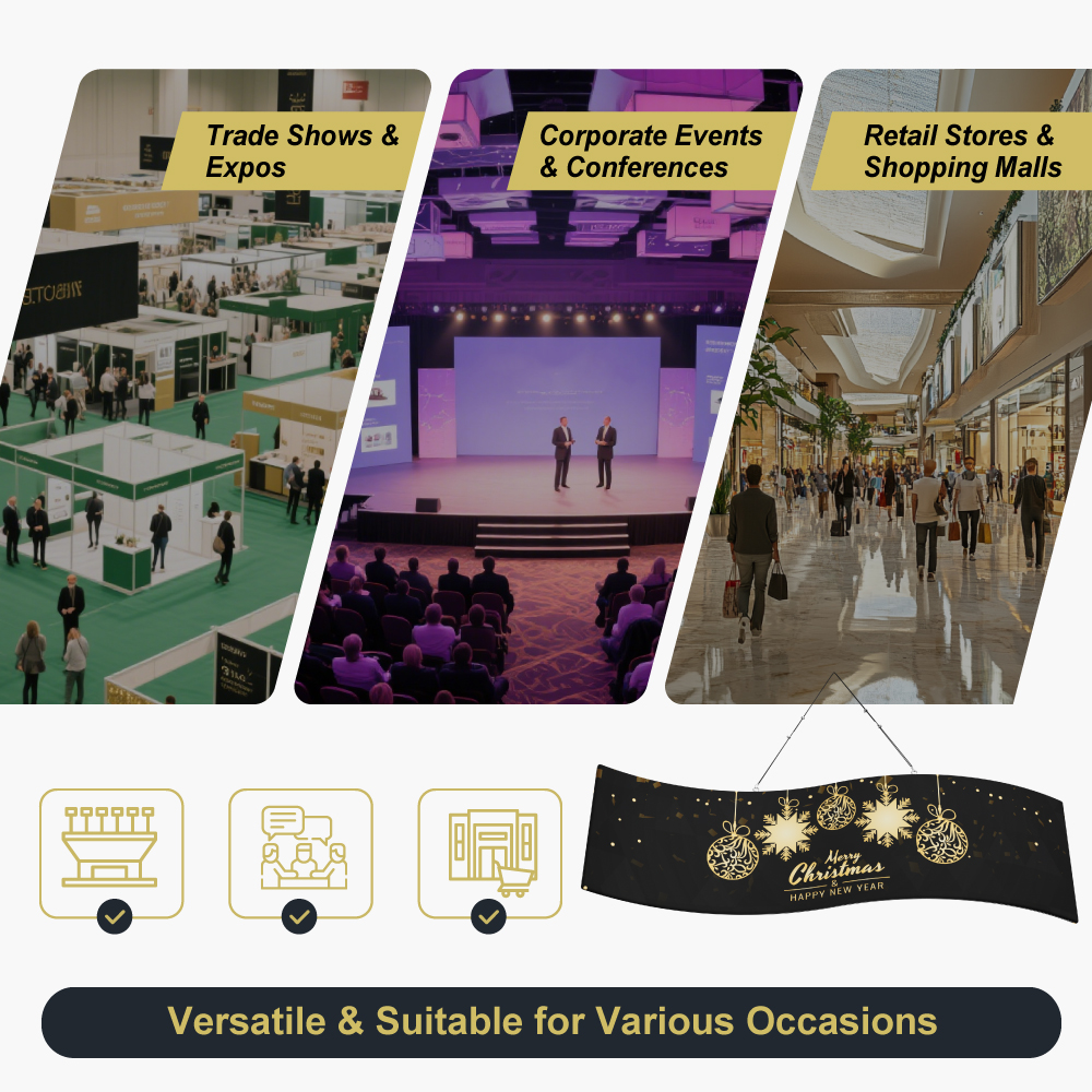 Skytube S-Curve Hanging Banner