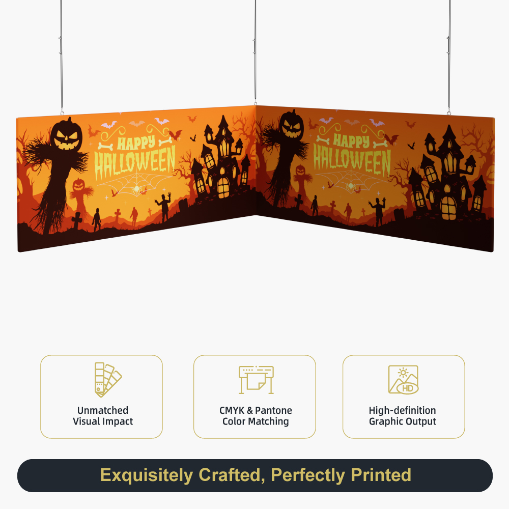 Skytube L-Shaped Hanging Banner