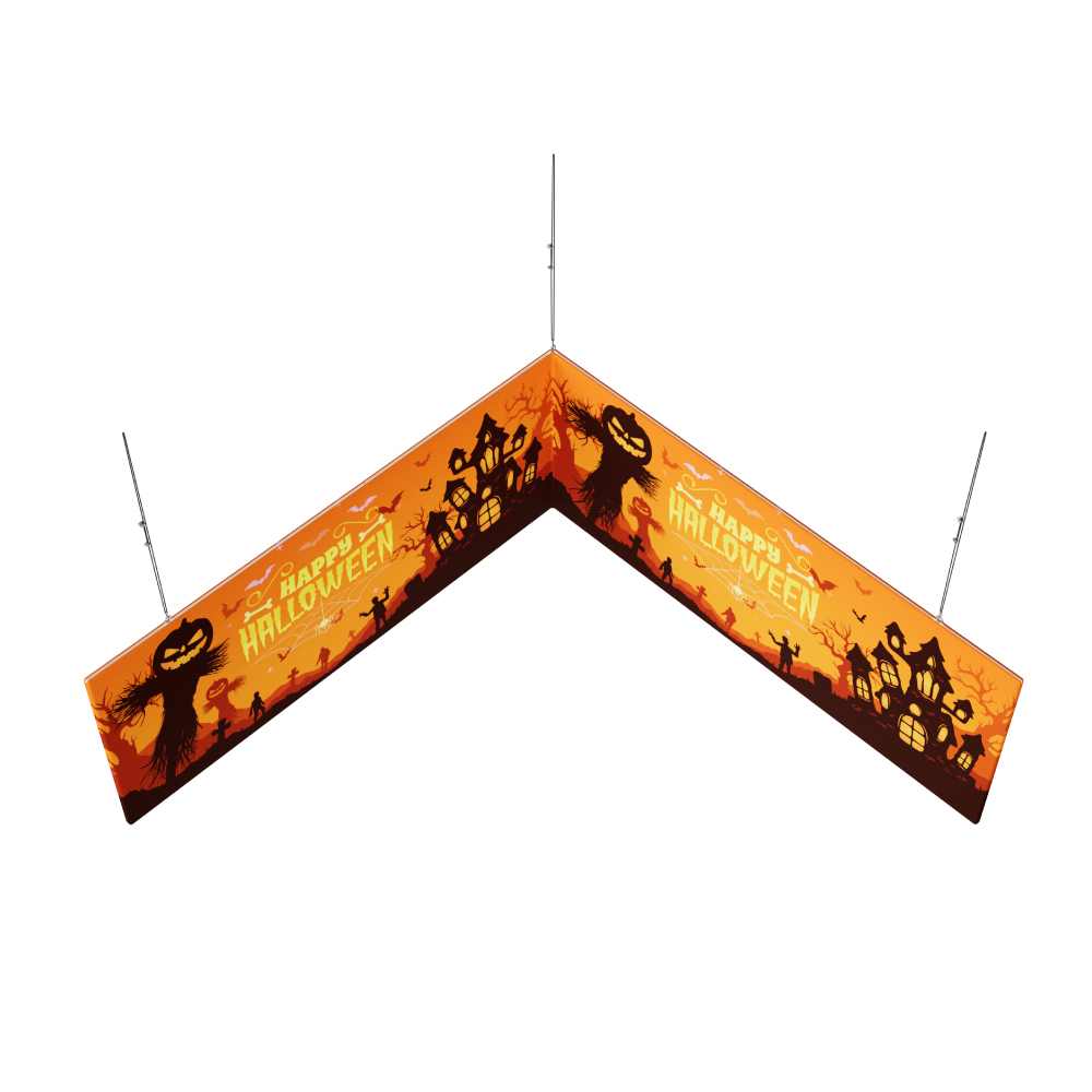 Skytube L-Shaped Hanging Banner