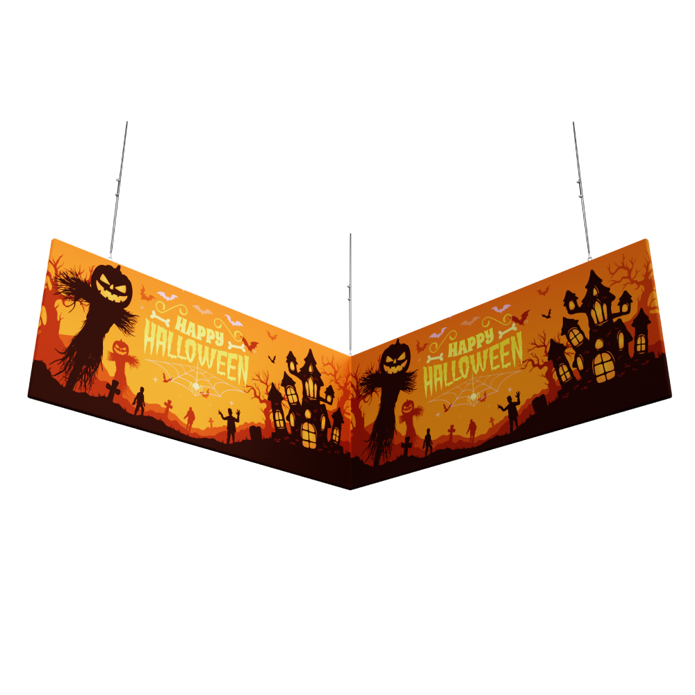 Skytube L-Shaped Hanging Banner
