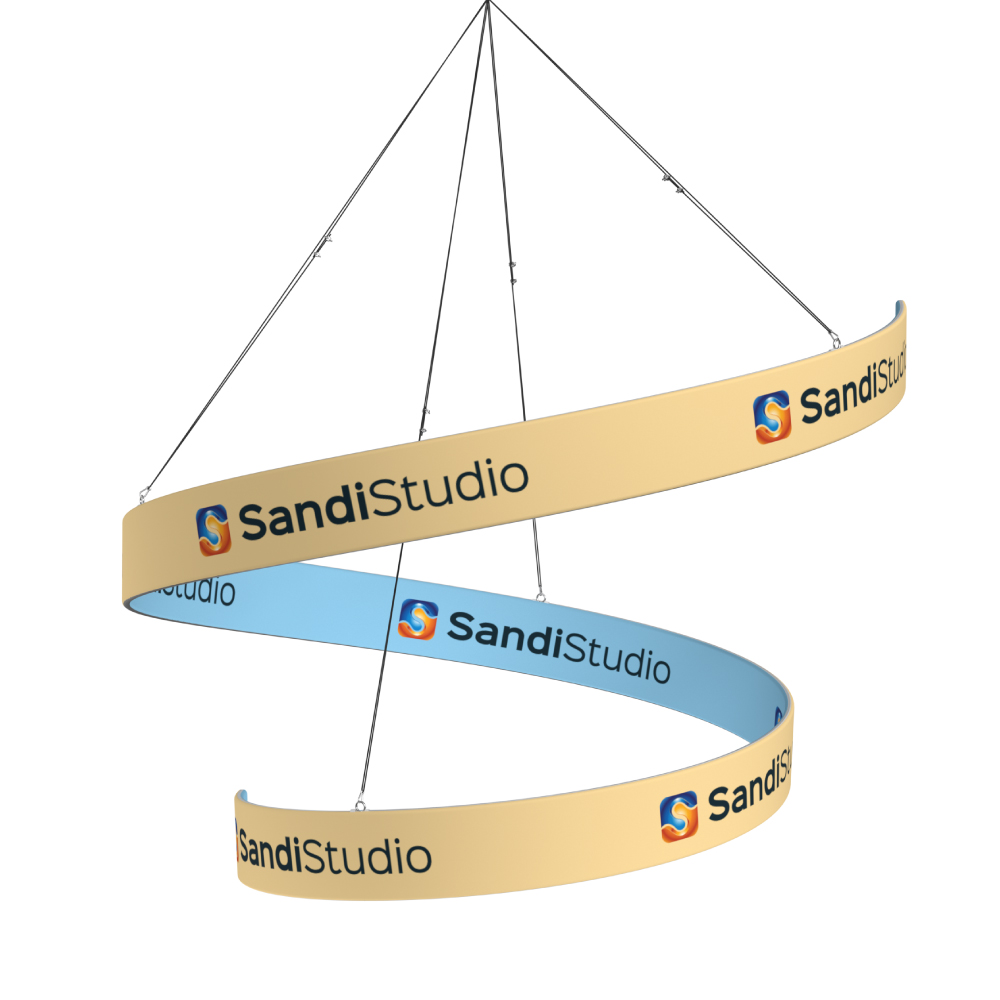 Skytube Spiral Hanging Banner