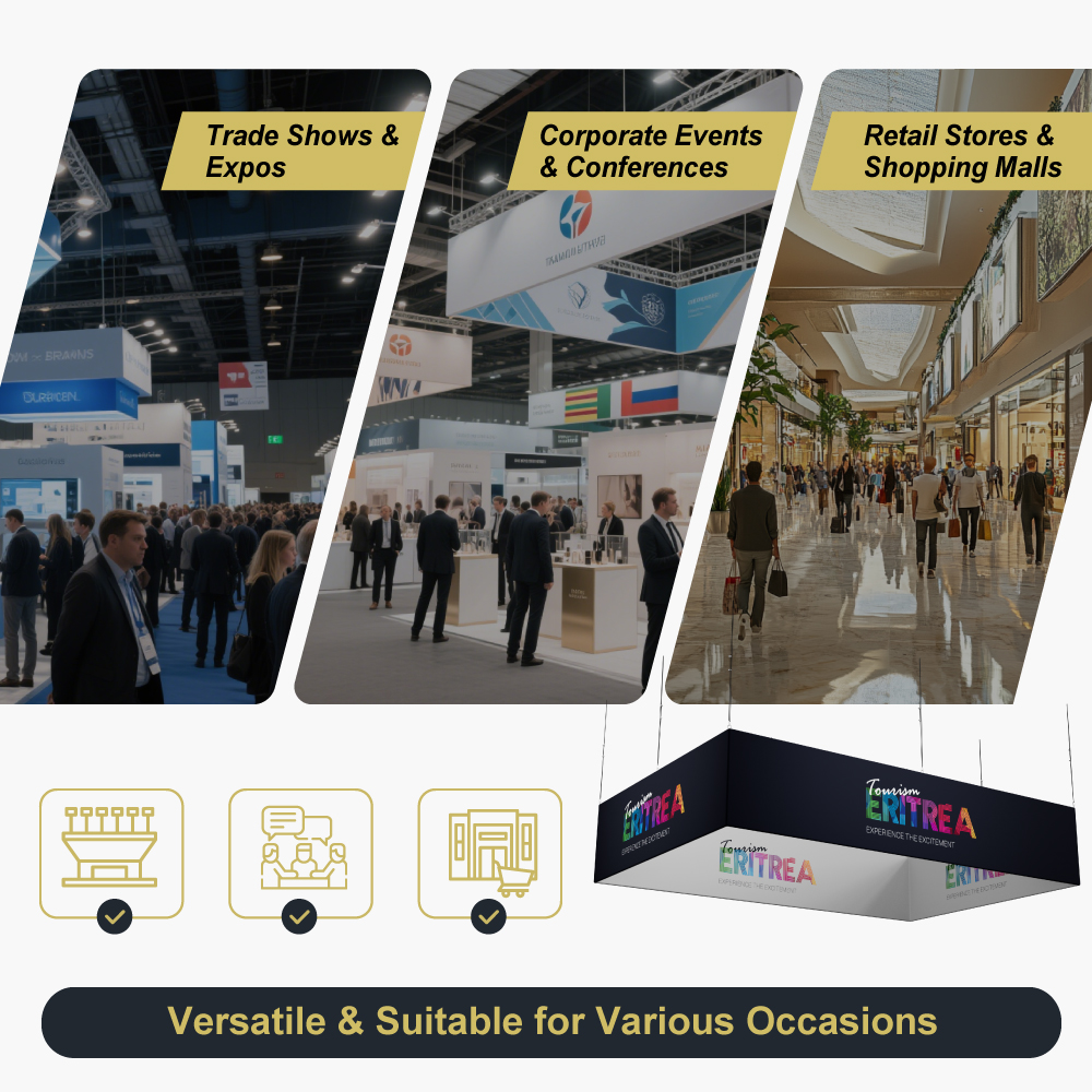 Skytube Rectangle Hanging Banner