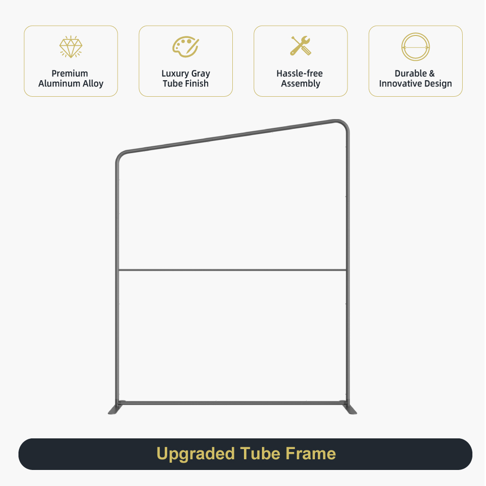Inclined-Top Fabric Banner Stand
