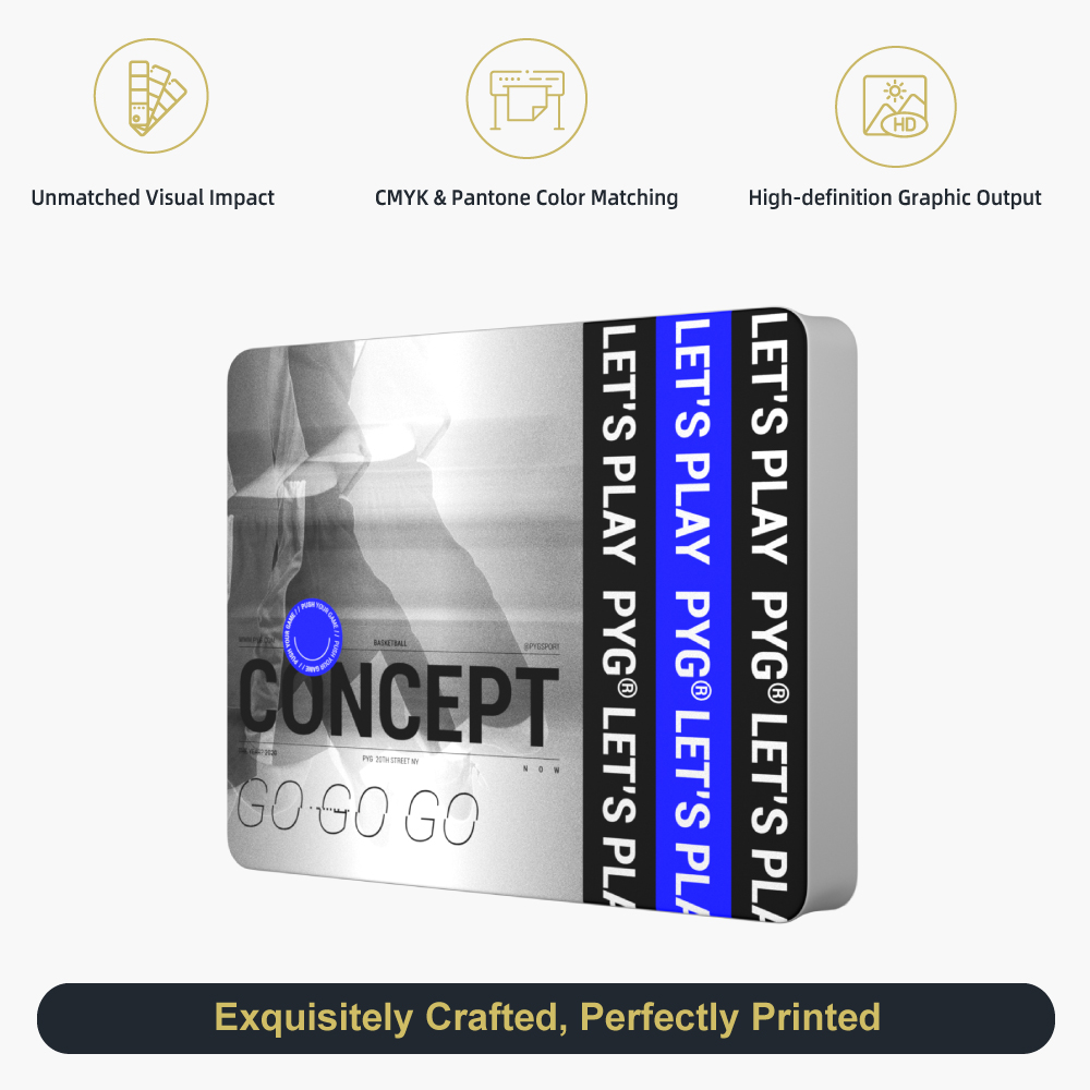 3D Straight Fabric Backdrop