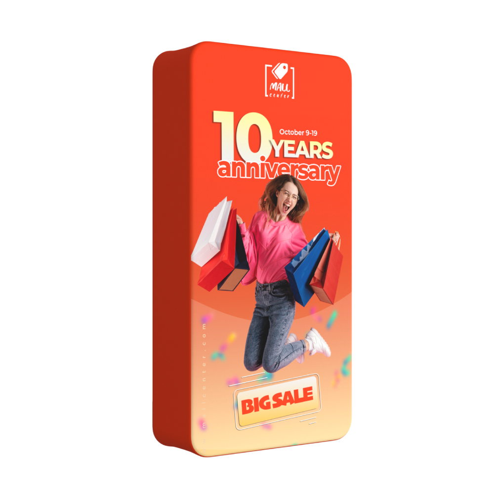 3D Fabric Banner Stand
