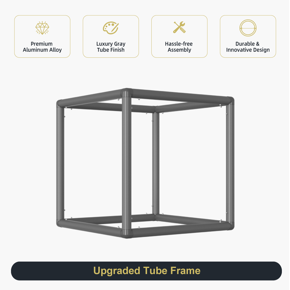 3D Fabric Cube Display