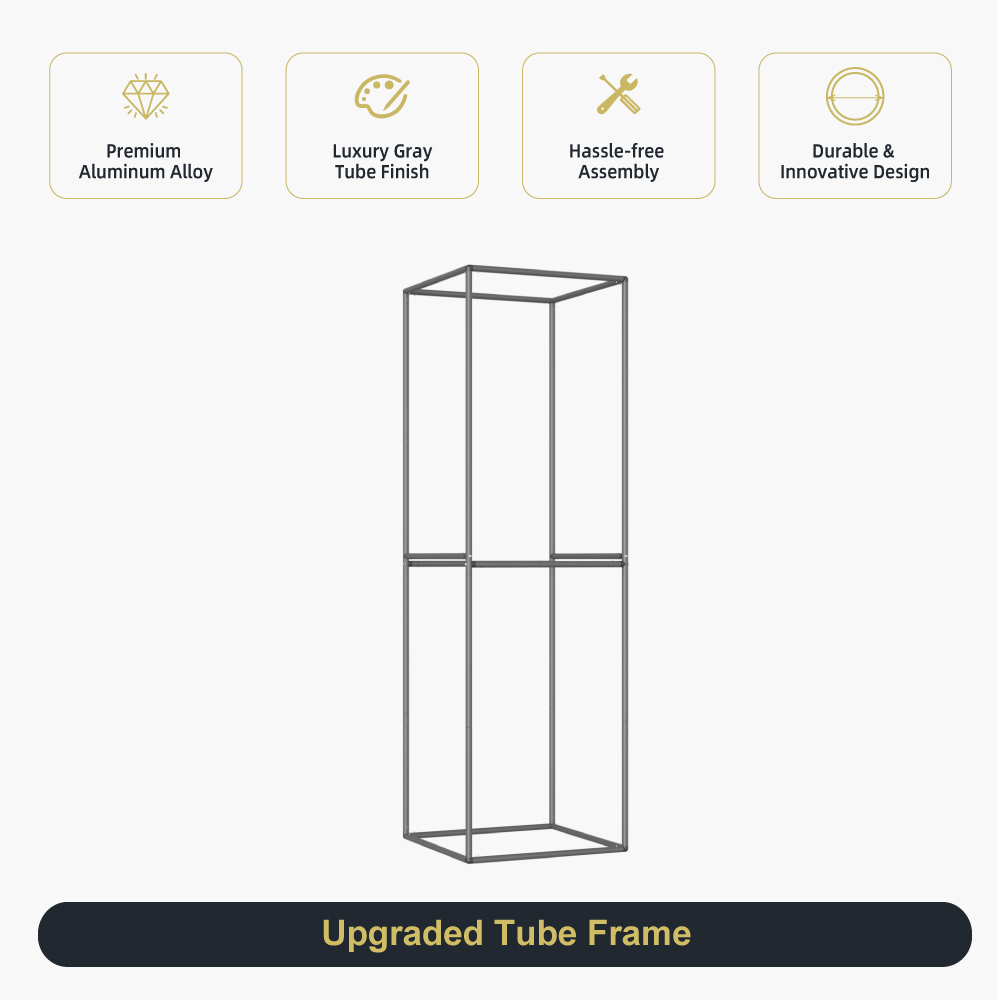 Cubic Tower Fabric Display
