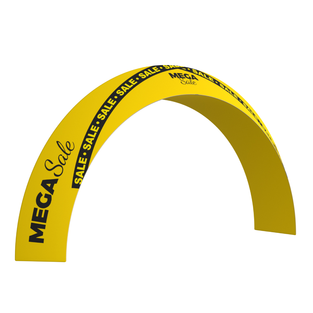 3D Triangular Arch Display