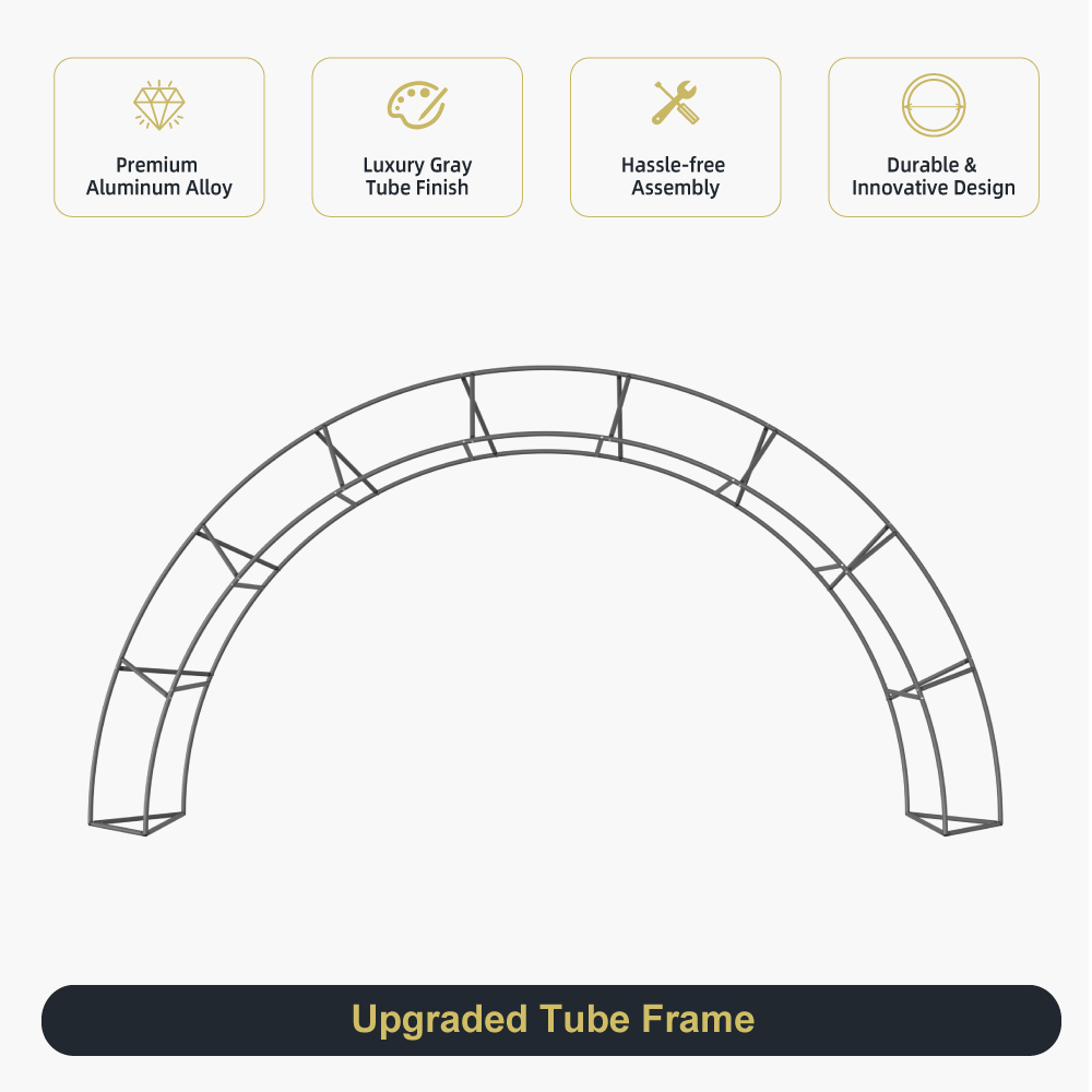 3D Triangular Arch Display