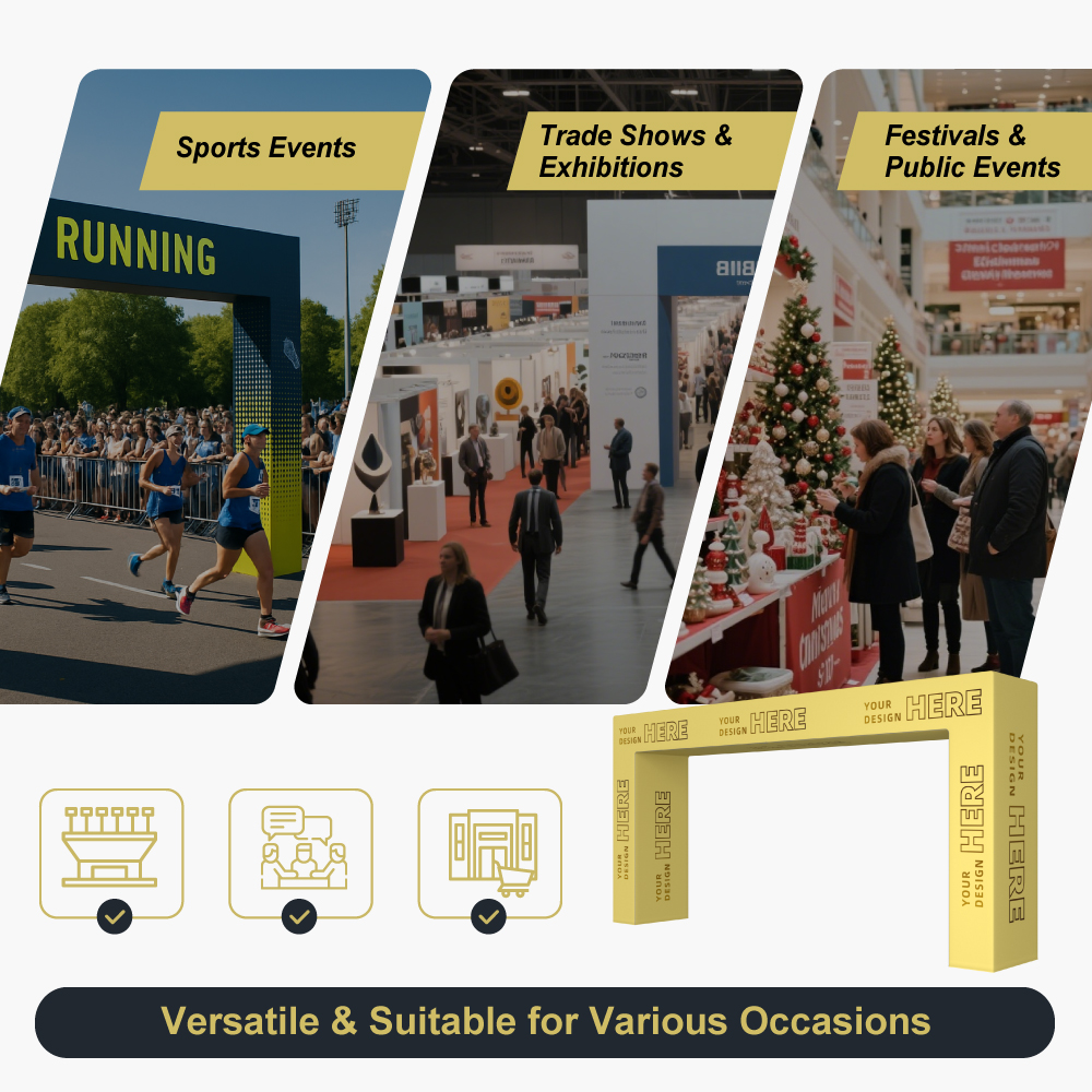 3D Rectangular Arch Display