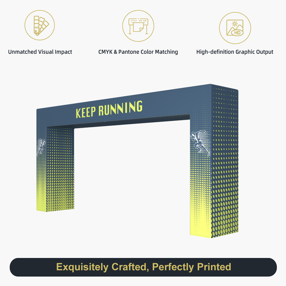 3D Rectangular Arch Display