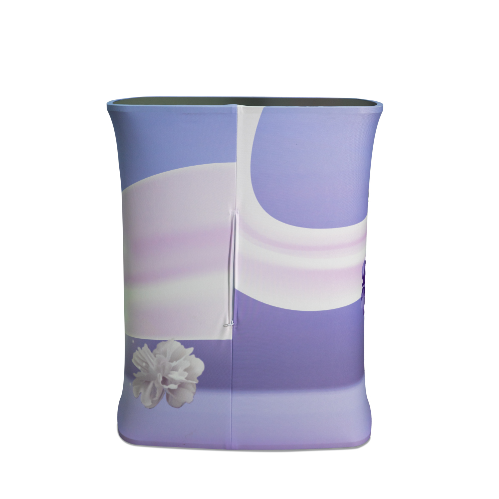 Square Fabric Display Counter