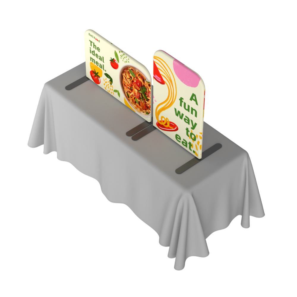 Tabletop Straight Banner Stand