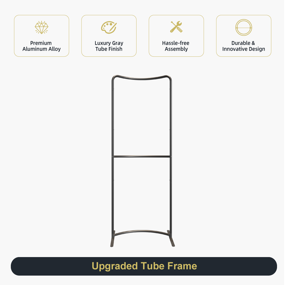 Magnetic Curved Fabric Banner Stand
