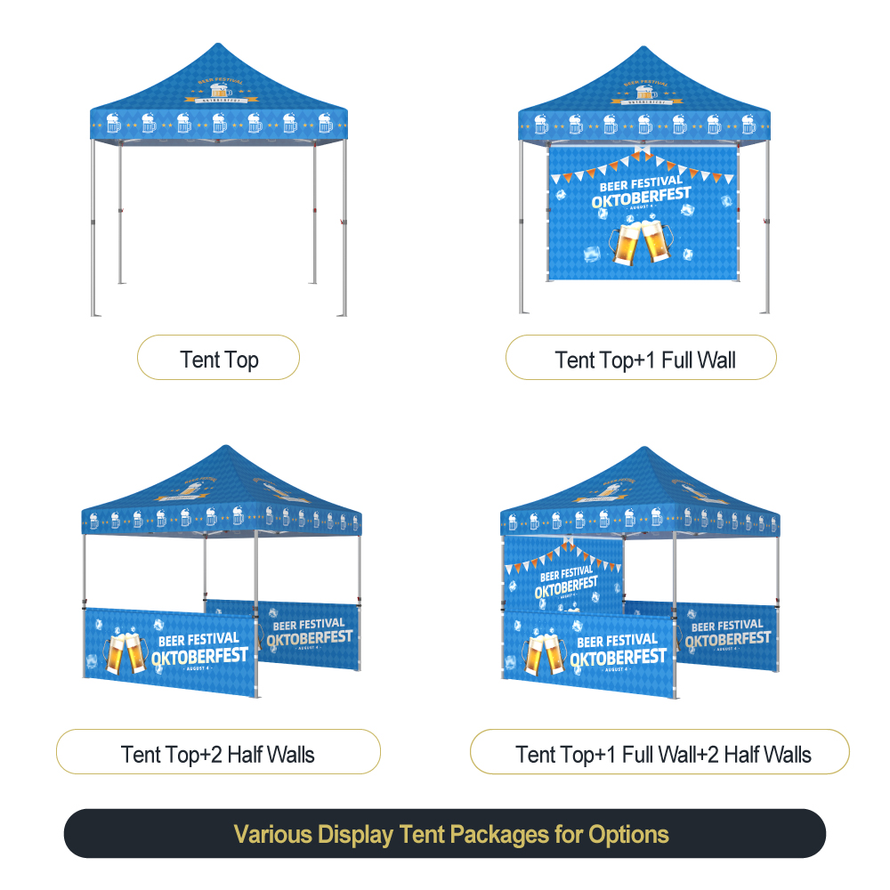 10x10 Custom Printed Canopy Tent