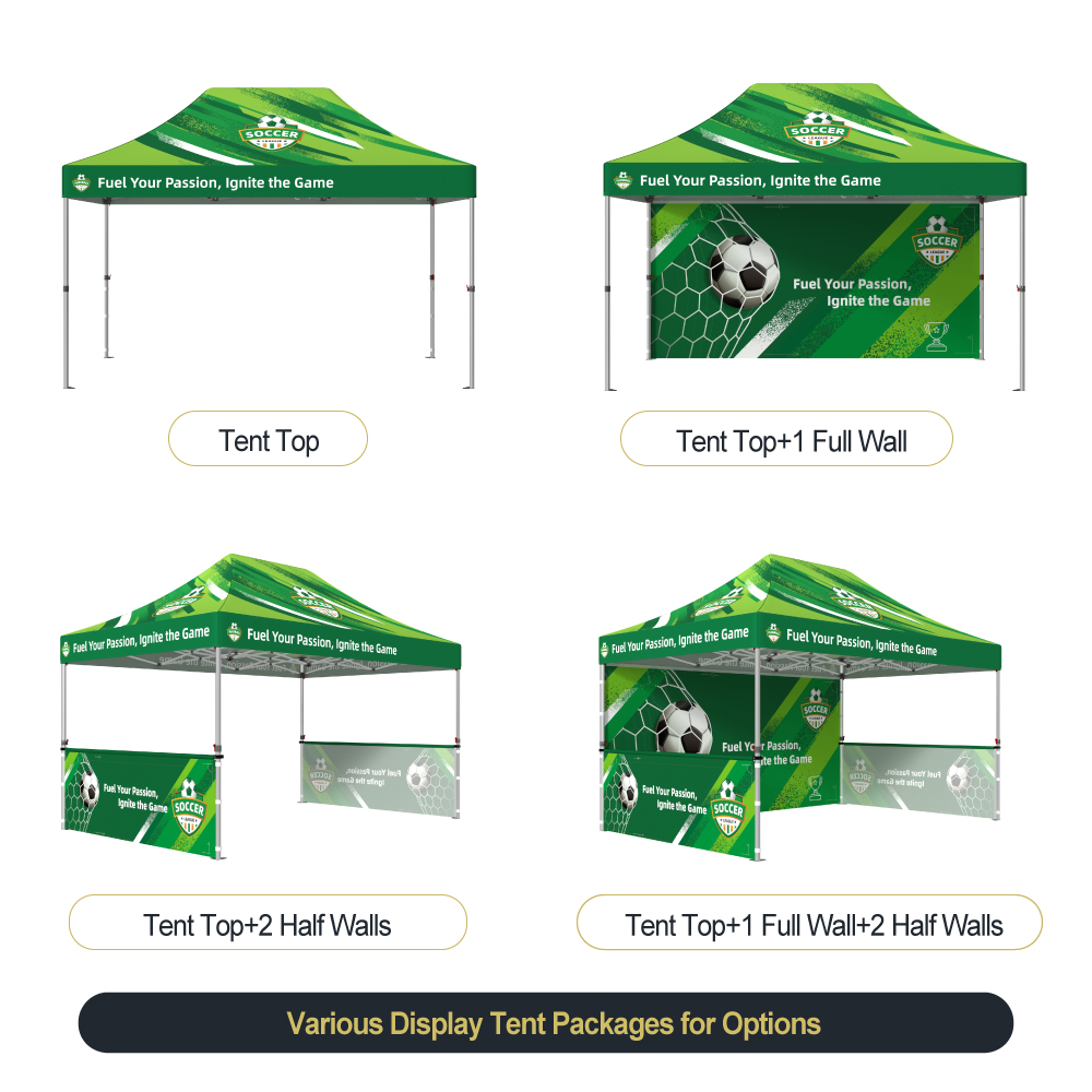 10x15 Custom Printed Canopy Tent