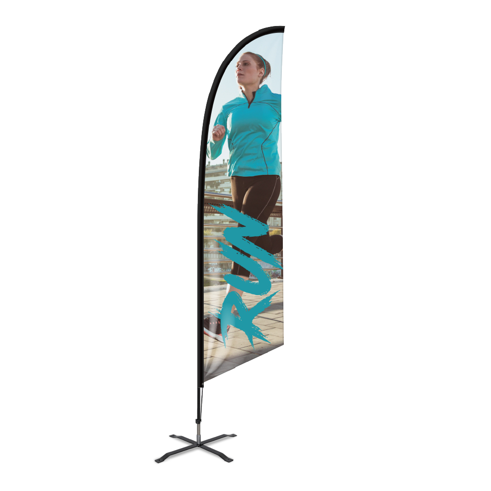 Angled Feather Flag