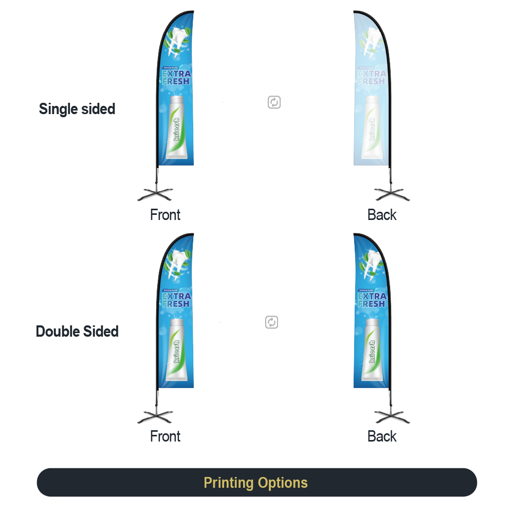 Straight Feather Flag