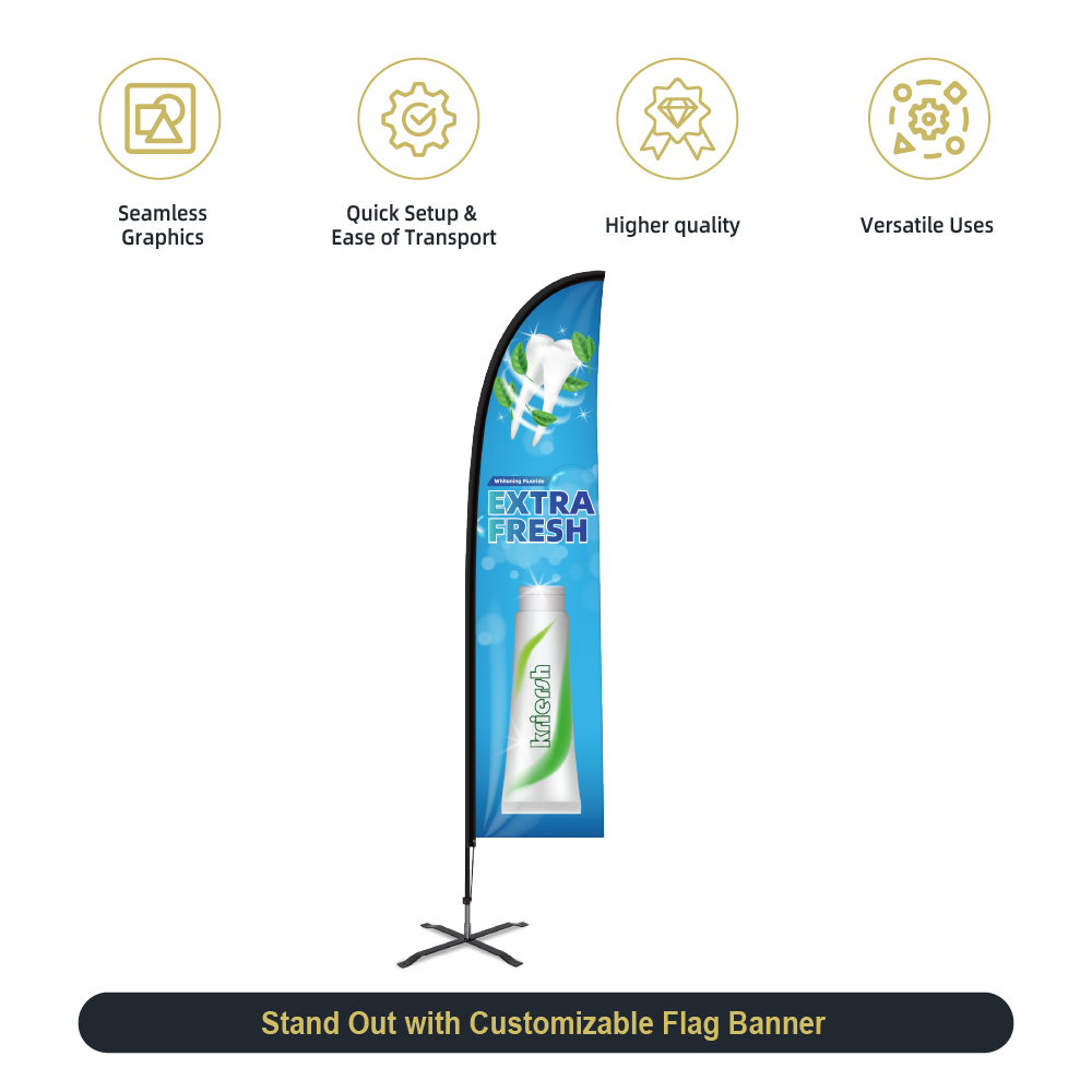 Straight Feather Flag