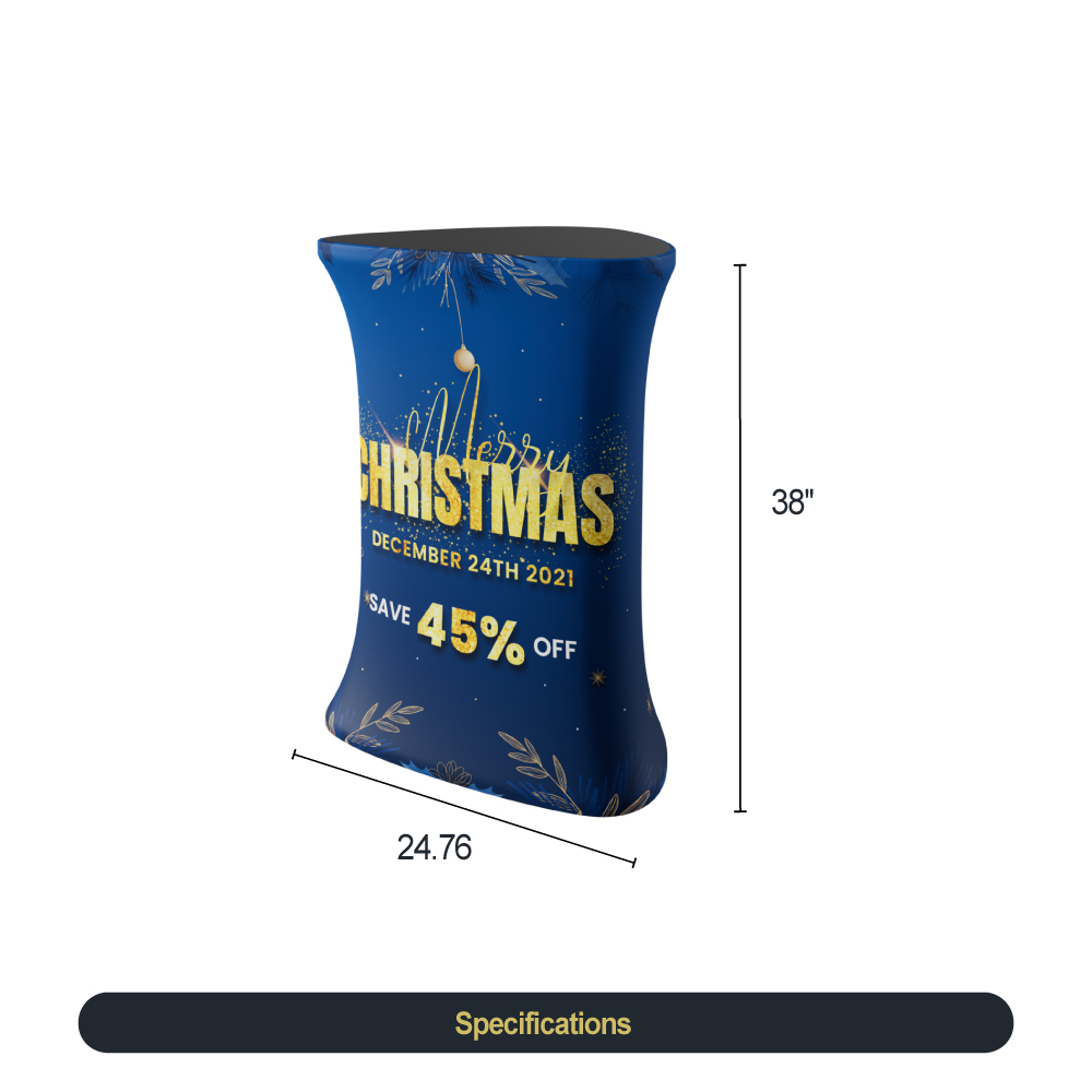 Triangle Fabric Display Counter