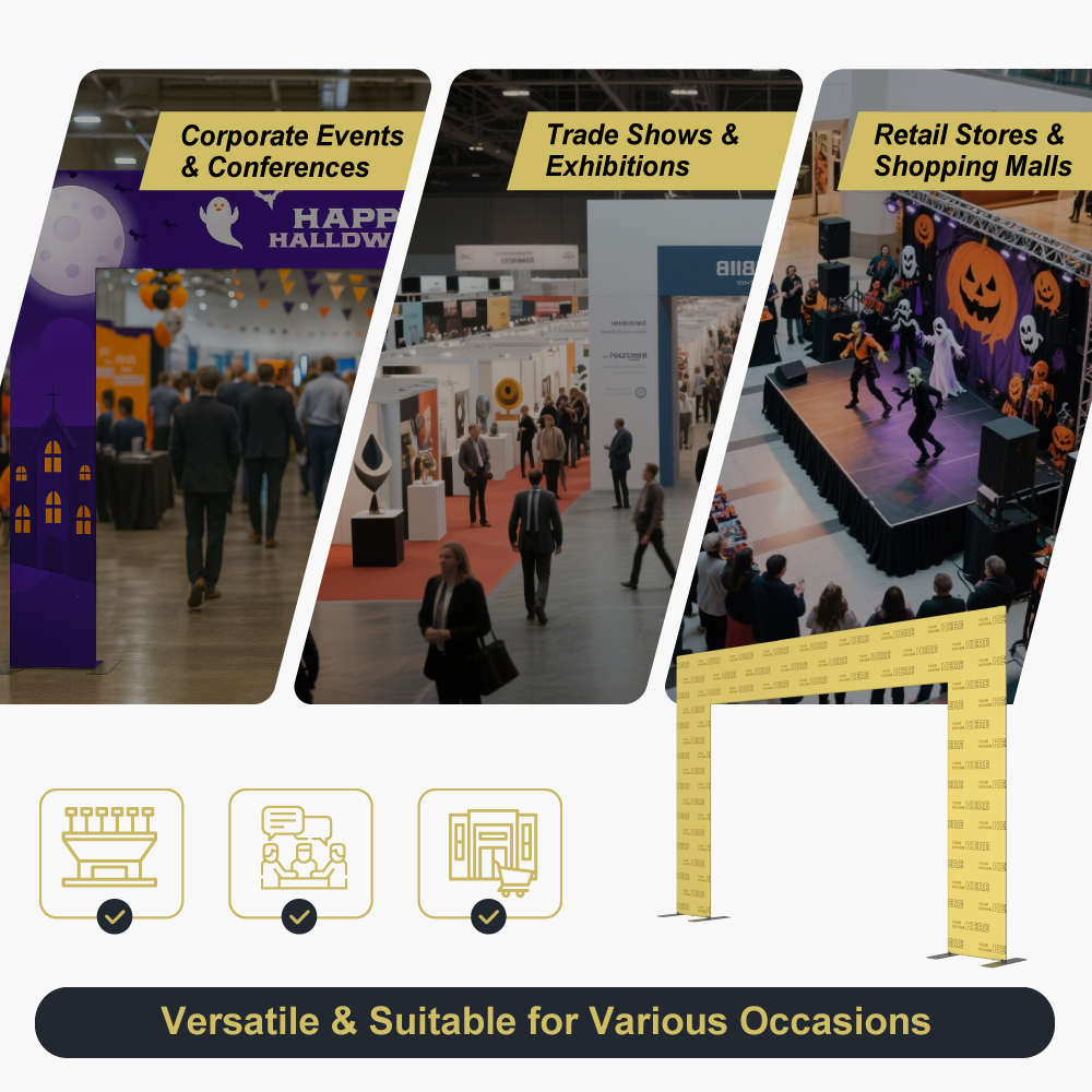 Square Welcome Arch Stand