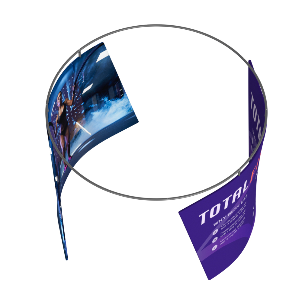 360 View 2 Panel Custom Photo Booth Enclosure