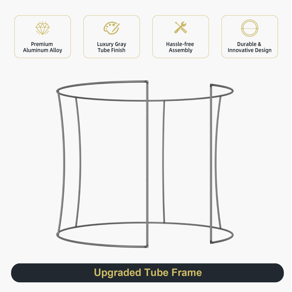 Oval C Photo Booth Enclosure