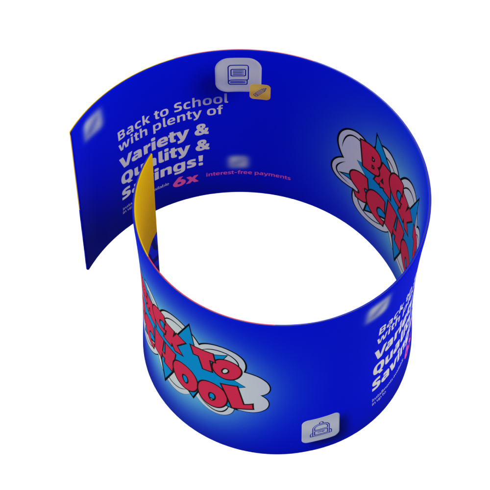 360 Spiral Photo Booth Enclosure
